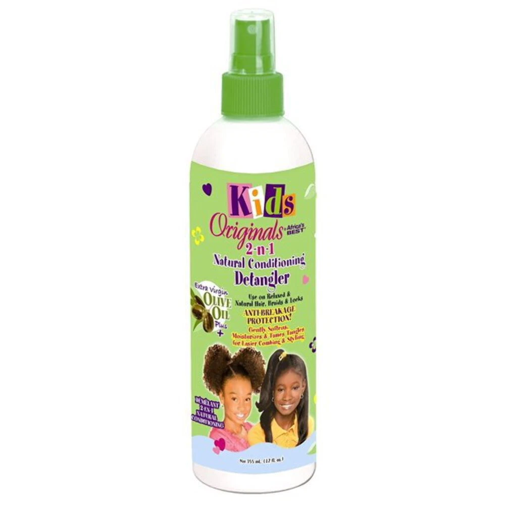 Kids Original Africas Best Kids Orig 2-N-1 Detangler Pump 12oz